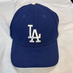 New Era Mens LA Dodgers Royal Blue Baseball Cap Fitted L/XL MLB Genuine